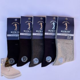 Pamut zokni, vegyes, férfi  /5pár