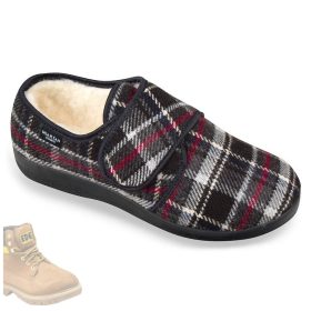 Mjartan női/férfi szürke rövidszárú mamusz