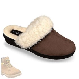 Mjartan női sötétbarna papucs 